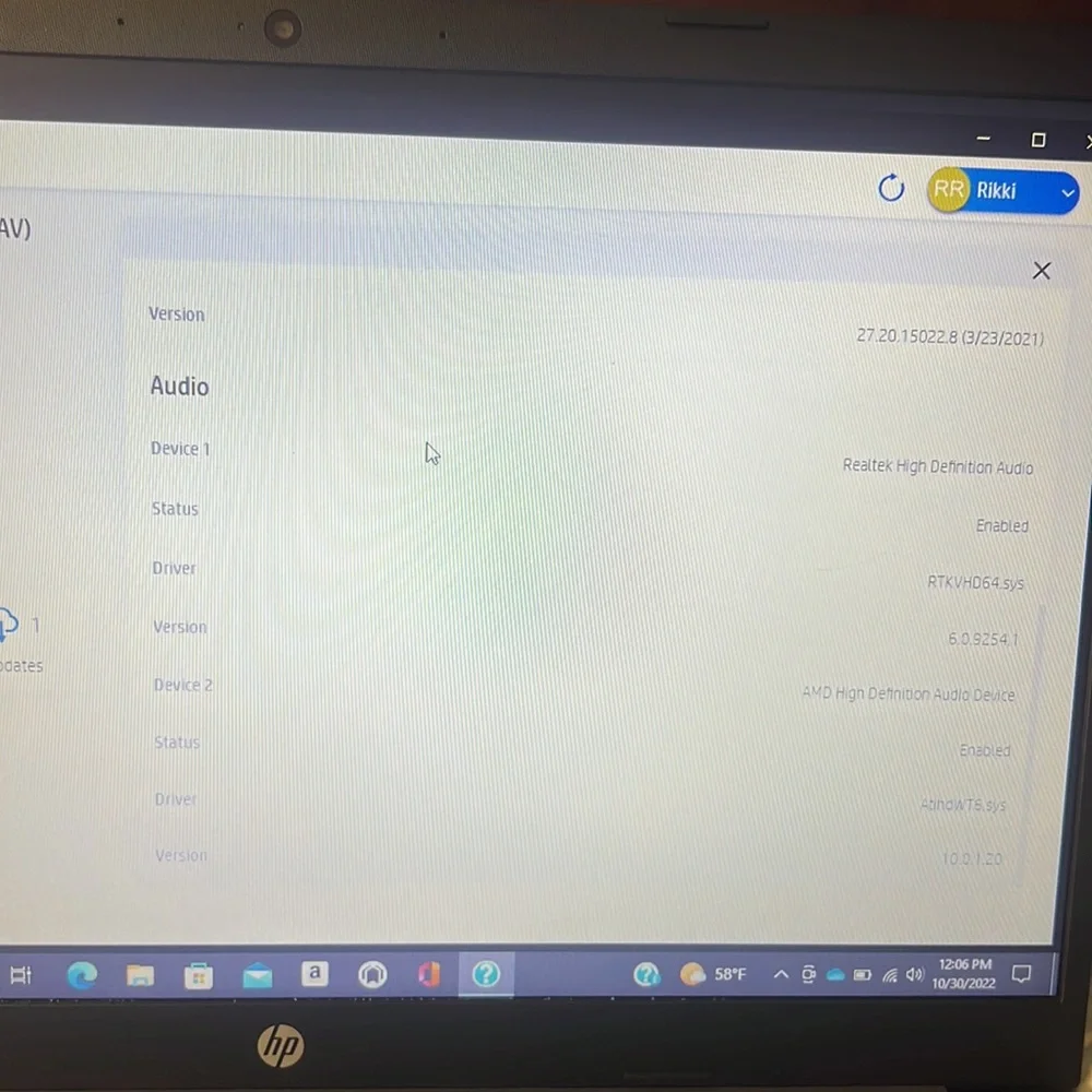 HP 255 G8 Notebook PC Model (1W9Z3AV)